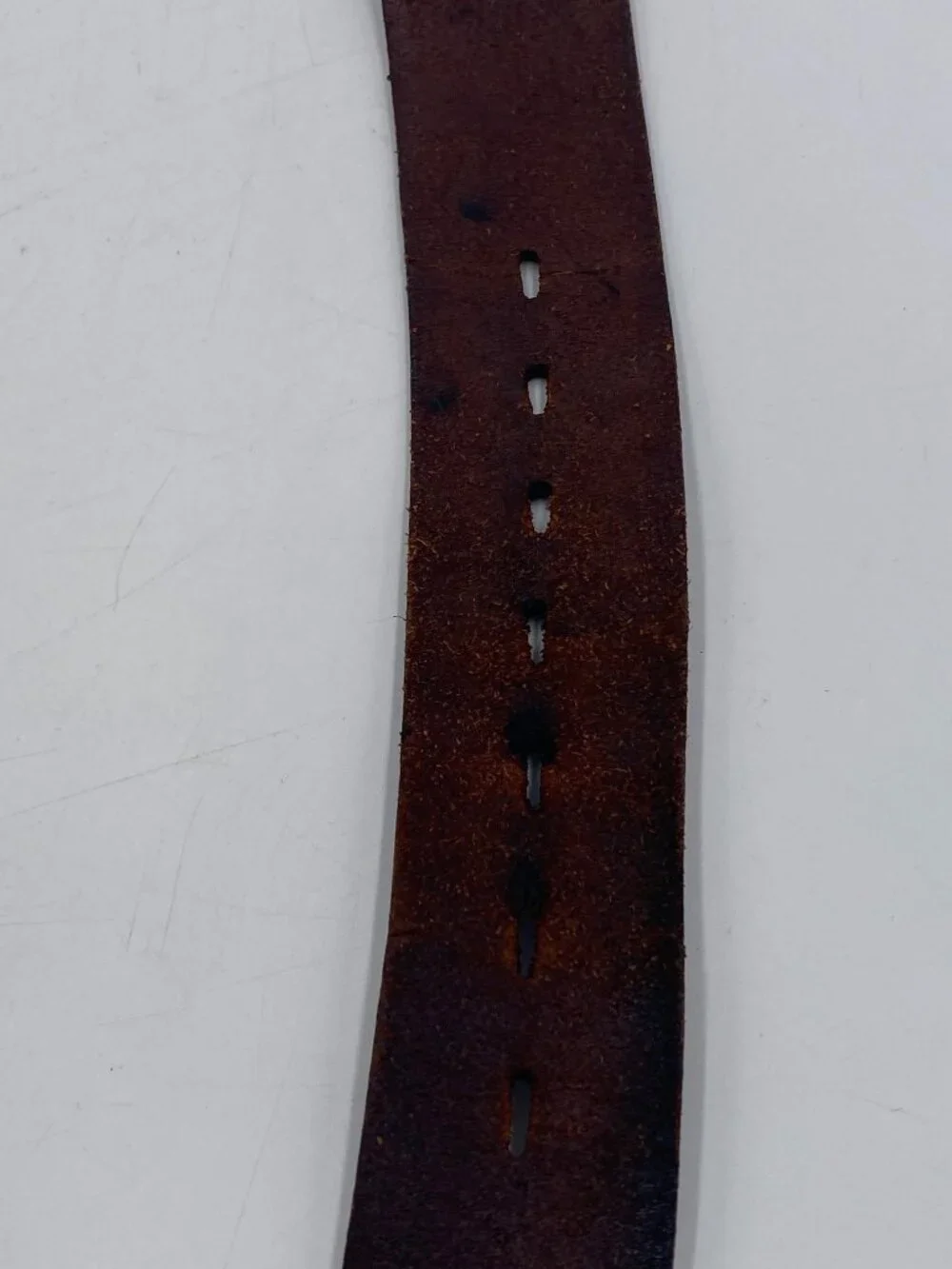 Wrangler Leather Western Belt Brown Tooled Eagle Bird Size 40 Well Loved 1 3/8